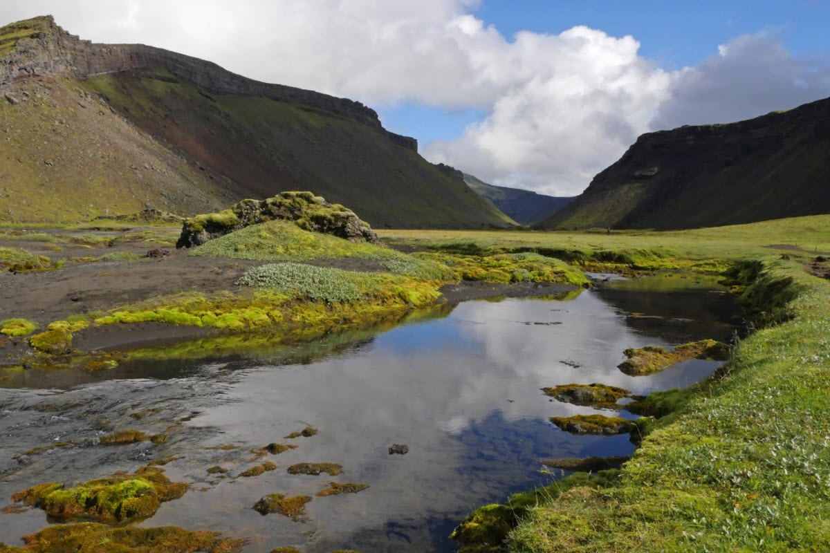 Eldgjá volcanic landscape