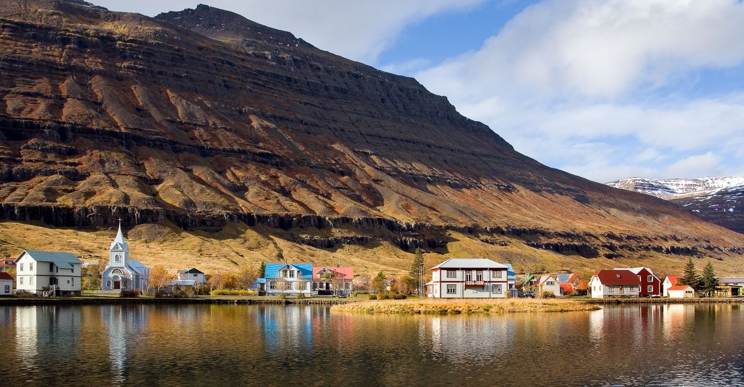Studlagil Canyon from Seydisfjordur Port