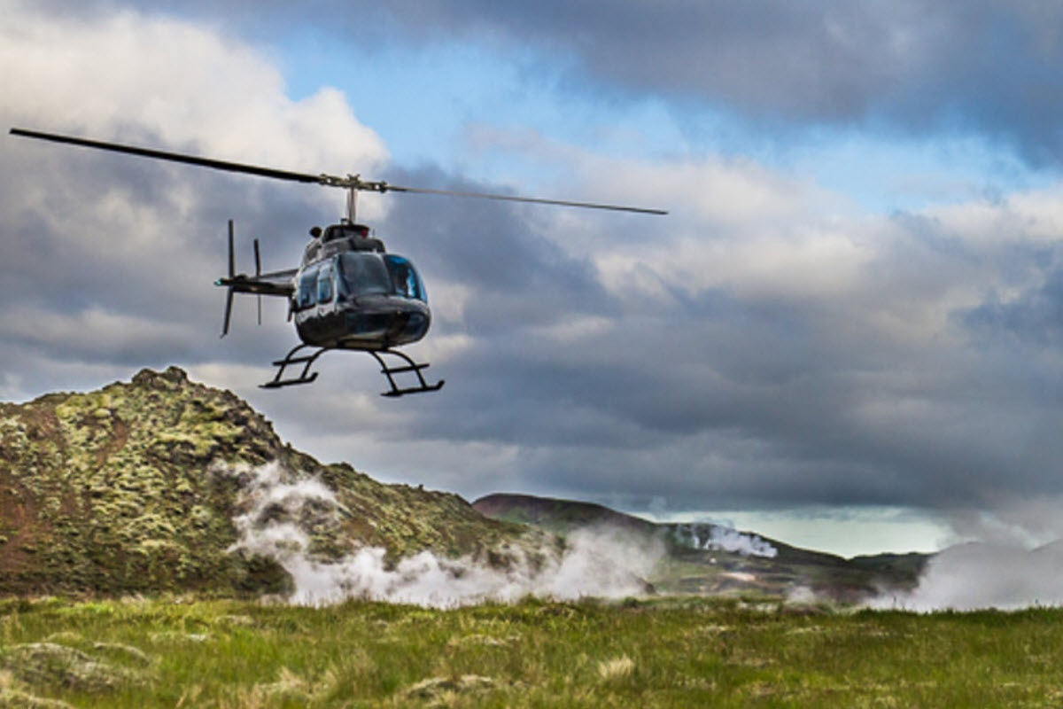 helicopter tours in iceland