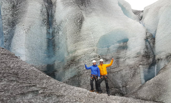 Glacier Walk on Vatnajökull Glacier