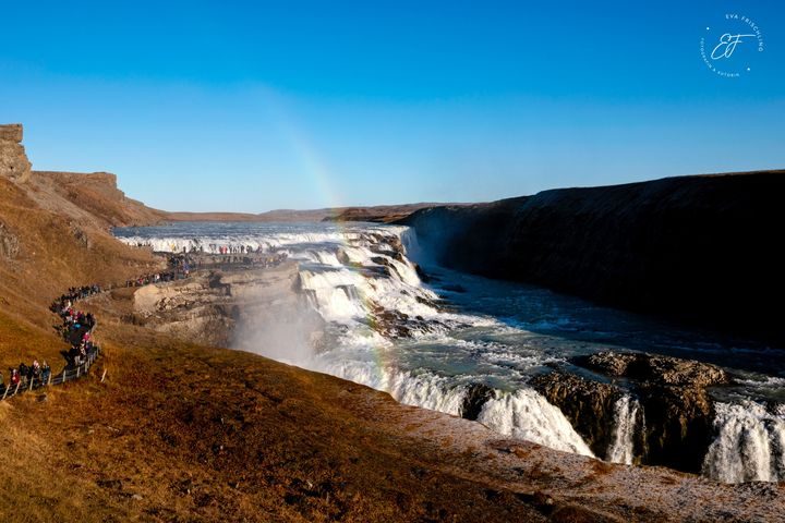 Riding, Gullfoss, Geysir and Thingvellir